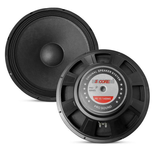 5Core 15 Inch Subwoofer Speaker 2000W Peak 8Ohm Full Range Replacement DJ Woofer