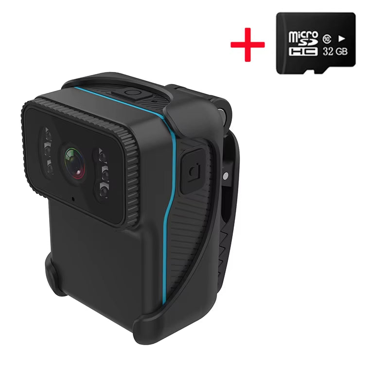 CS02 1080P HD Portable Body Action Camera Wifi DV Camcorder Loop Recording Support TF Card Night Vision Cam MP4 Video