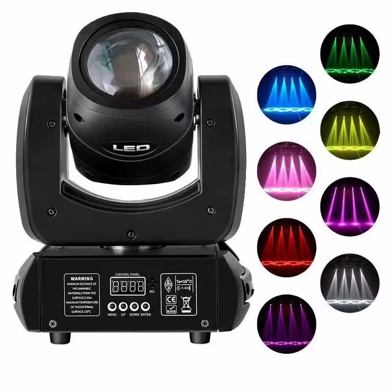 100W Spot LED Beam Moving Head Light Stage Show Disco DJ Party Light Club Bar Dmx512 Light LED Effect Light Stage Show