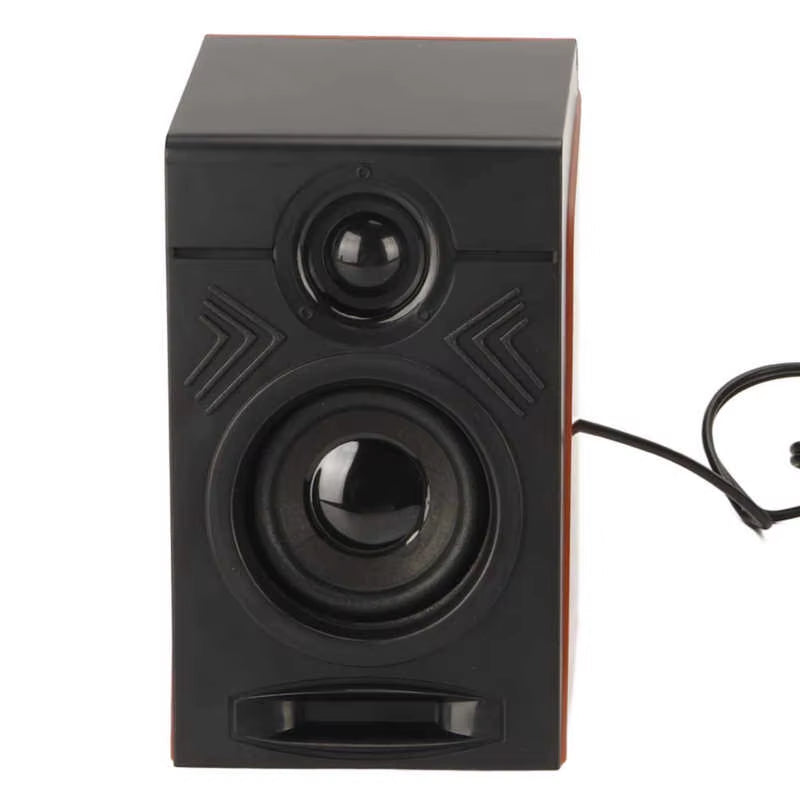 PC Speakers Hifi Deep Bass Adjustable Volume Plug and Play Desktop Speakers for Tvs Computers Laptops Phones New