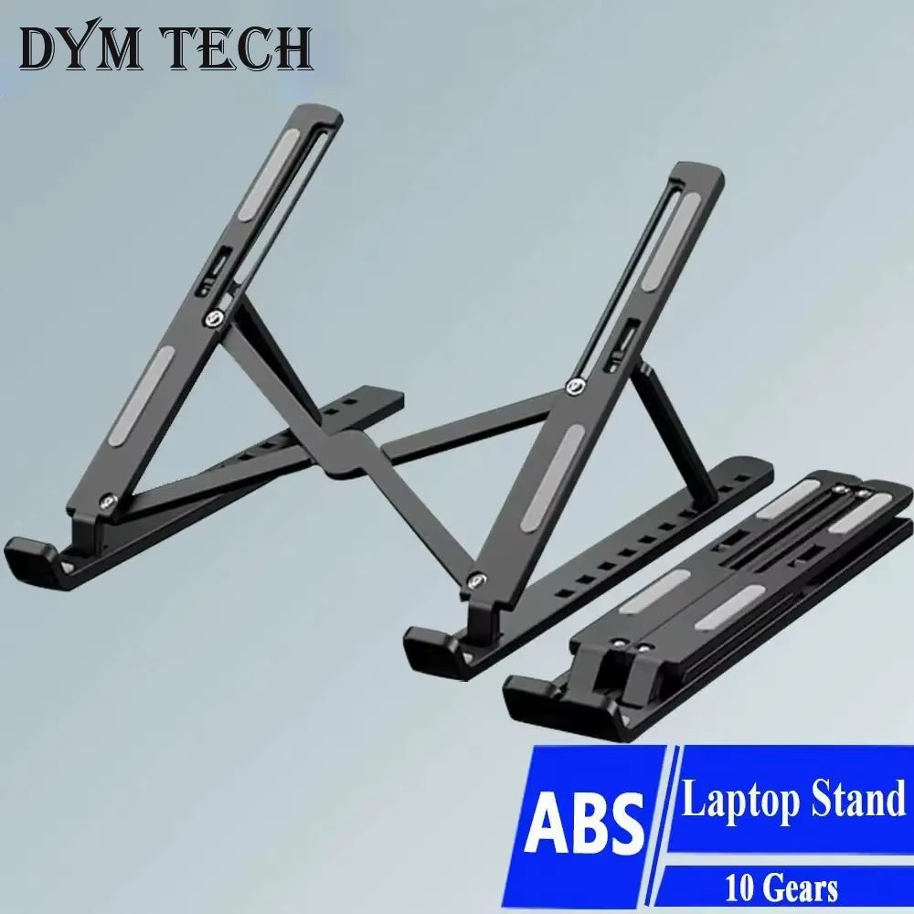 Foldable Laptop Stand Adjustable Portable Notebook Bracket Support Base ABS Holder for Macbook Air Pro Accessories Convenient