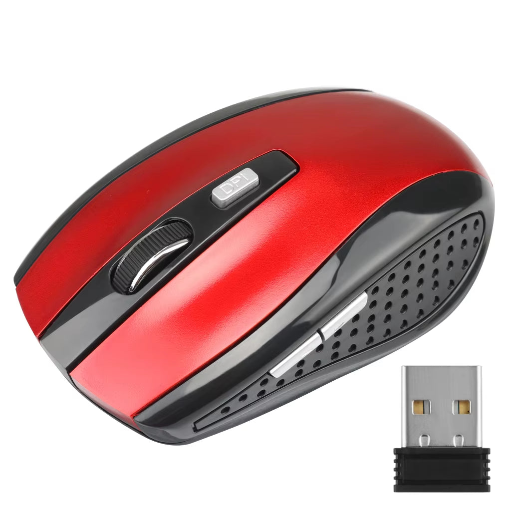 2.4G Wireless Mouse Bluetooth Mouse Ergonomic 800/1200/1600DPI 6 Mute Buttons Mouse for Macbook Tablet Laptops Computer PC