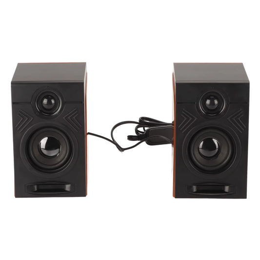 PC Speakers Hifi Deep Bass Adjustable Volume Plug and Play Desktop Speakers for Tvs Computers Laptops Phones New