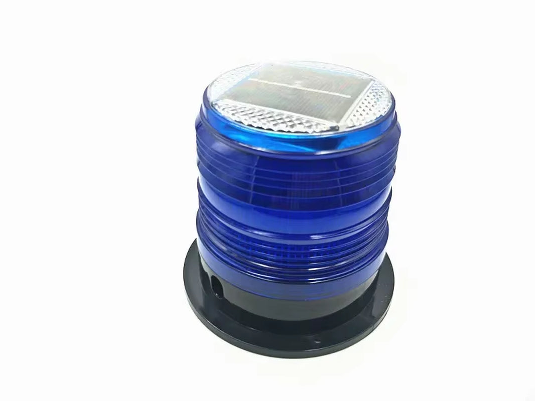 6 Colors LED Solar Waterproof Flash Warning Light Ceiling Strobe Light with Strong Magnetic Traffic and Road Beacon Light